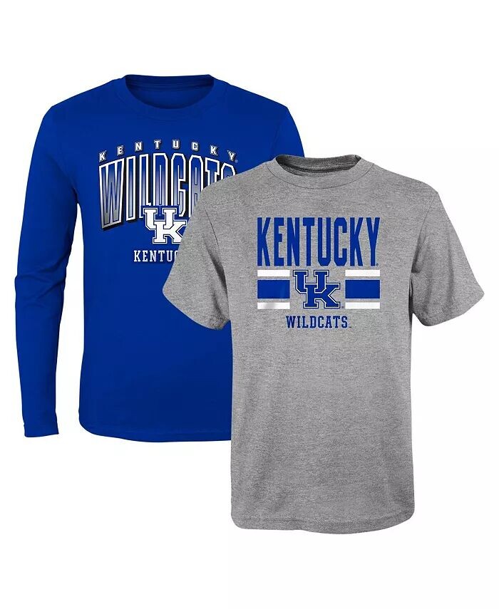 Комбинированный набор футболок Royal, Heather Grey Kentucky Wildcats Fan Wave для мальчиков и девочек дошкольного возраста с короткими и длинными рукавами Outerstuff, мультиколор
Комбинированный набор футболок Royal, Heather Grey Kentucky Wildcats Fan Wave для мальчиков и девочек дошкольного возраста с короткими и длинными рукавами Outerstuff, мультиколор