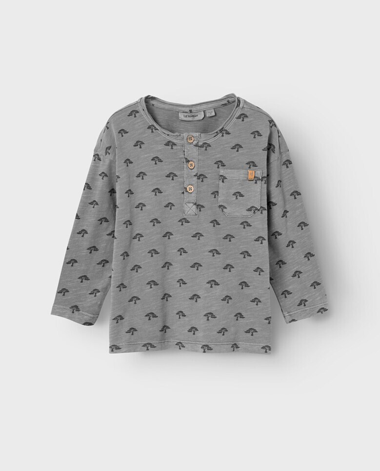 Футболка для мальчика с длинными рукавами из органического хлопка Lil Atelier, темно-серый
Футболка для мальчика с длинными рукавами из органического хлопка Lil Atelier, темно-серый