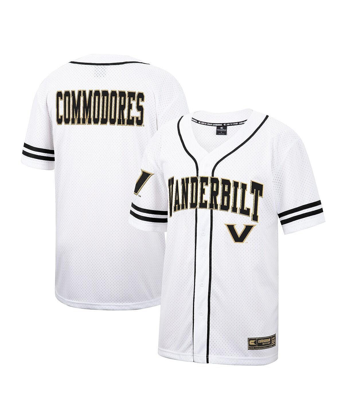 Мужская белая бейсбольная майка vanderbilt commodores free-spirit team с пуговицами на всю пуговицу Colosseum, белый
Мужская белая бейсбольная майка vanderbilt commodores free-spirit team с пуговицами на всю пуговицу Colosseum, белый