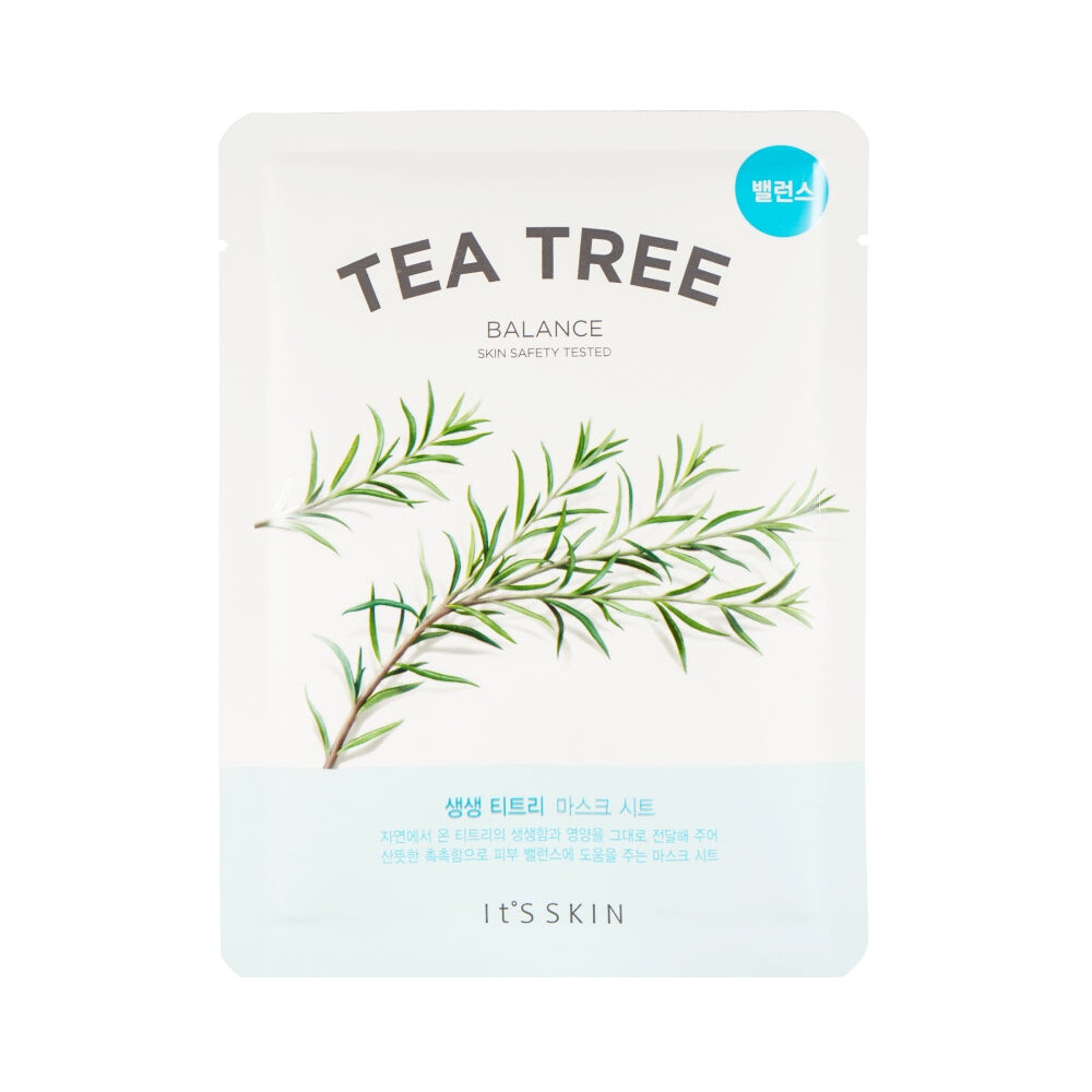 It's Skin The Fresh Mask Sheet Маска для лица Tea Tree с экстрактом чайного дерева 20мл
It's Skin The Fresh Mask Sheet Маска для лица Tea Tree с экстрактом чайного дерева 20мл