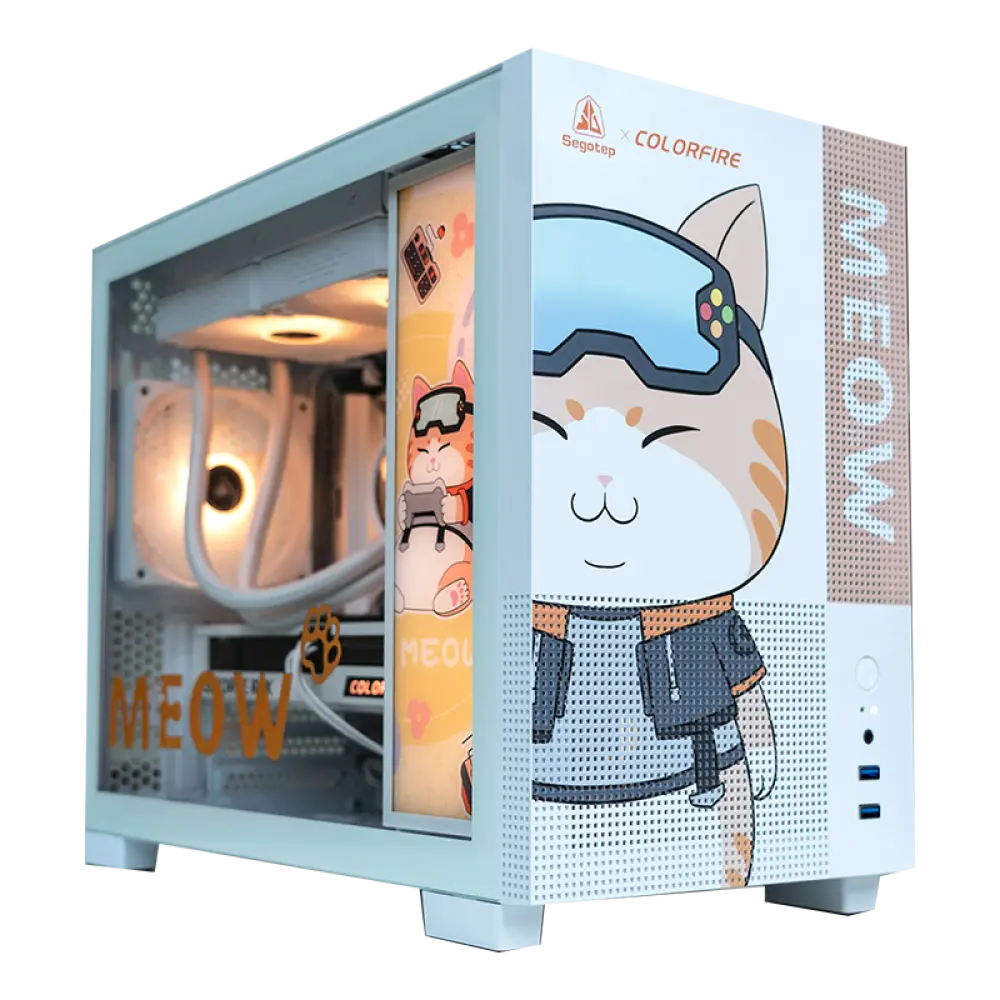 Системный блок Colorful Colorfire Meow 16Гб/1Тб, i5-13490F, Nvidia RTX 4060 Ti 8 Гб, белый
Системный блок Colorful Colorfire Meow 16Гб/1Тб, i5-13490F, Nvidia RTX 4060 Ti 8 Гб, белый