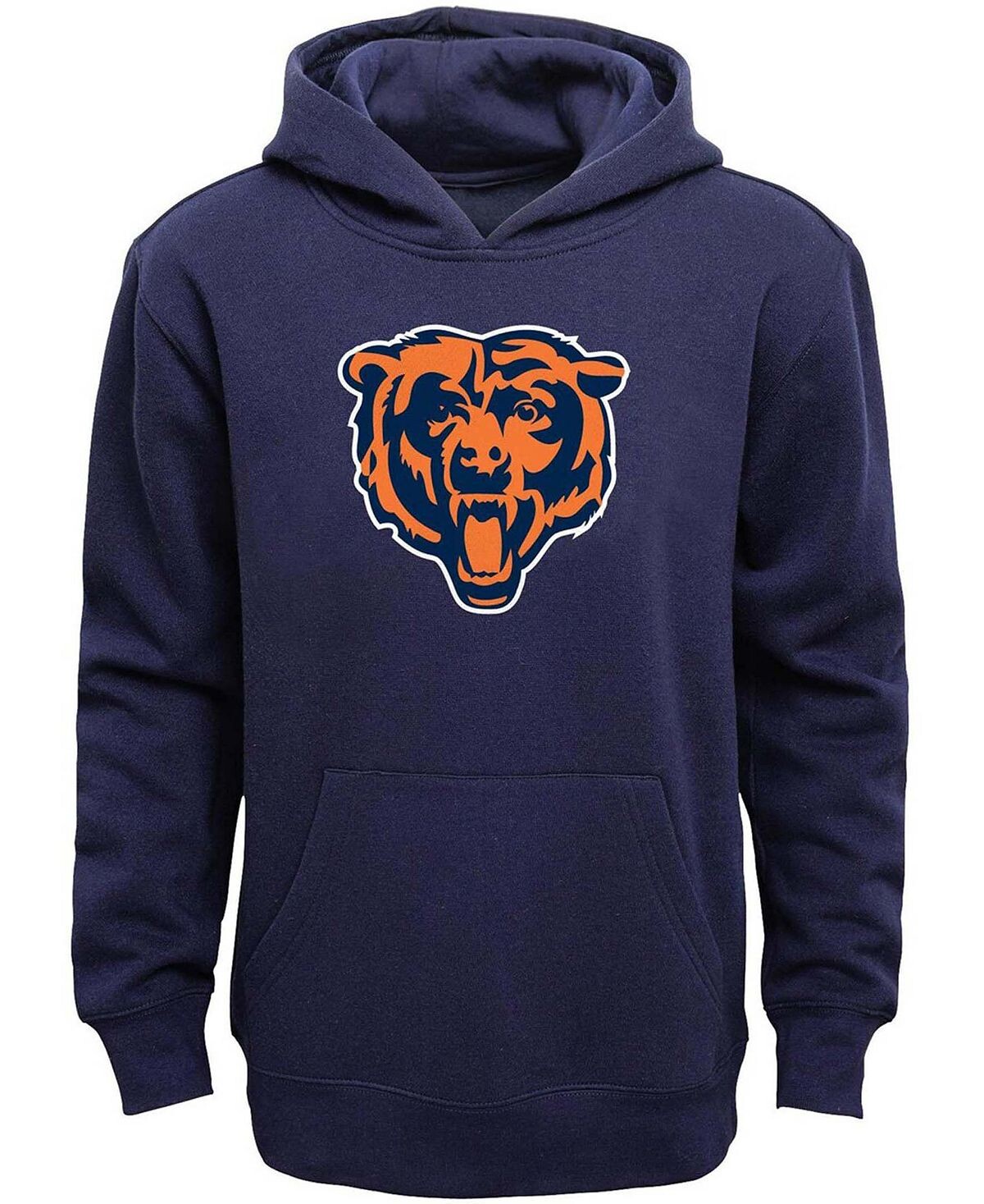 Темно-синий флисовый пуловер с капюшоном с логотипом команды Big Boys Chicago Bears Outerstuff
Темно-синий флисовый пуловер с капюшоном с логотипом команды Big Boys Chicago Bears Outerstuff