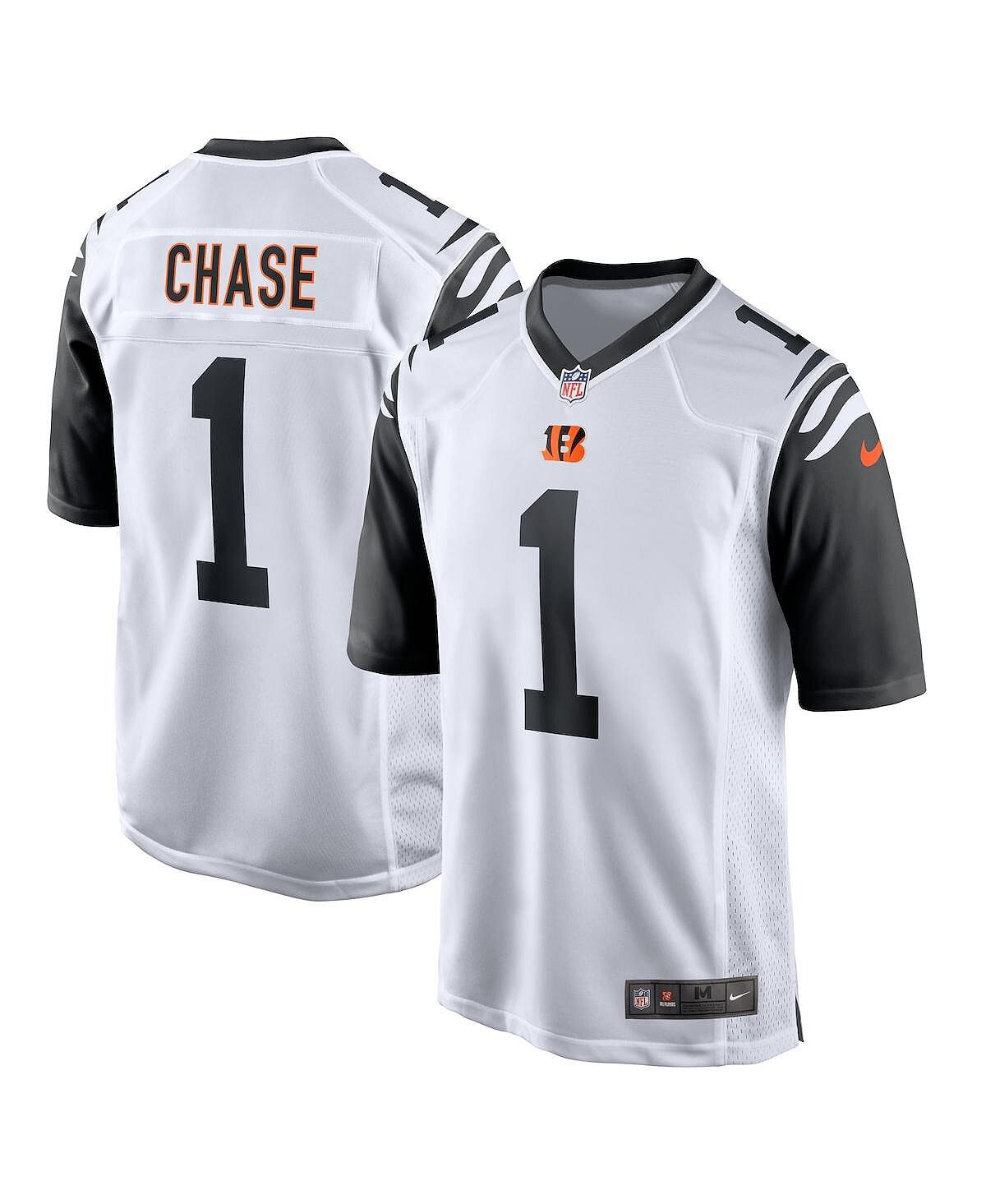 Мужская джерси ja'marr chase white cincinnati bengals alternate game player Nike, белый
Мужская джерси ja'marr chase white cincinnati bengals alternate game player Nike, белый