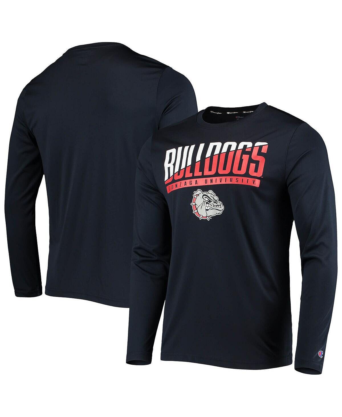Мужская темно-синяя футболка с длинным рукавом gonzaga bulldogs wordmark slash Champion, синий
Мужская темно-синяя футболка с длинным рукавом gonzaga bulldogs wordmark slash Champion, синий