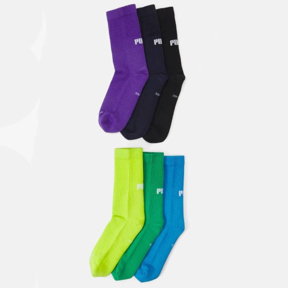 Комплект спортивных носков Puma New Generation Cushioned Crew Unisex, 6 пар, мультиколор
Комплект спортивных носков Puma New Generation Cushioned Crew Unisex, 6 пар, мультиколор
