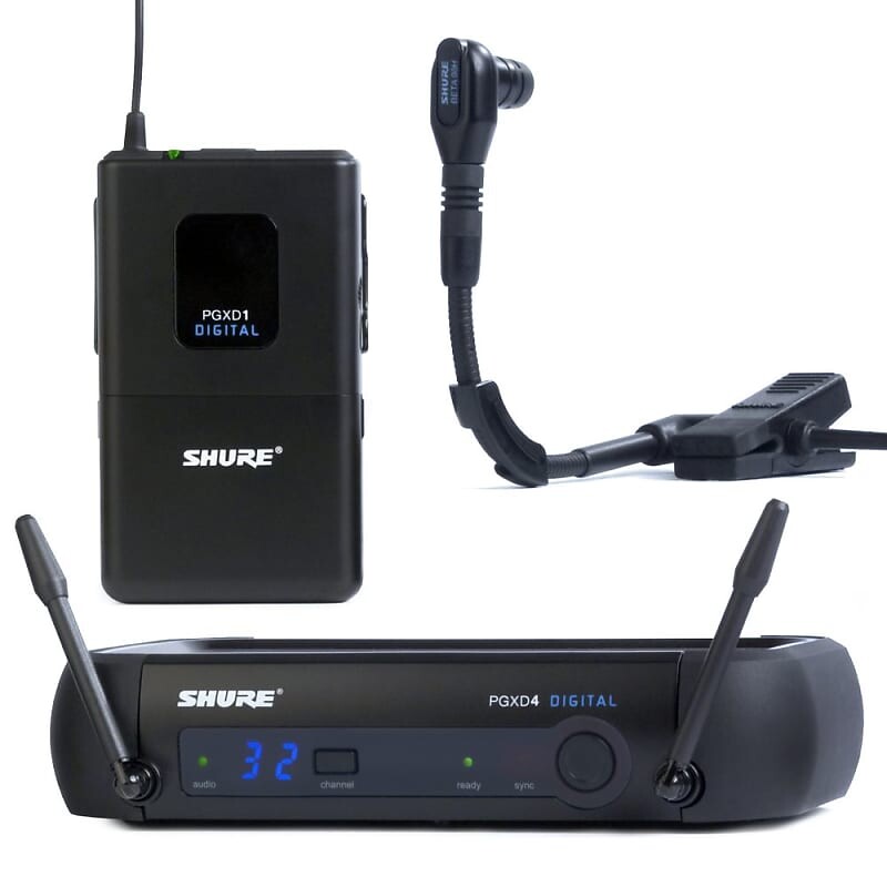 Беспроводная система Shure PGXD14/BETA98H Wireless Microphone System with Beta 98H/C Clip-On Gooseneck (Band X8: 902 - 928 MHz)
Беспроводная система Shure PGXD14/BETA98H Wireless Microphone System with Beta 98H/C Clip-On Gooseneck (Band X8: 902 - 928 MHz)