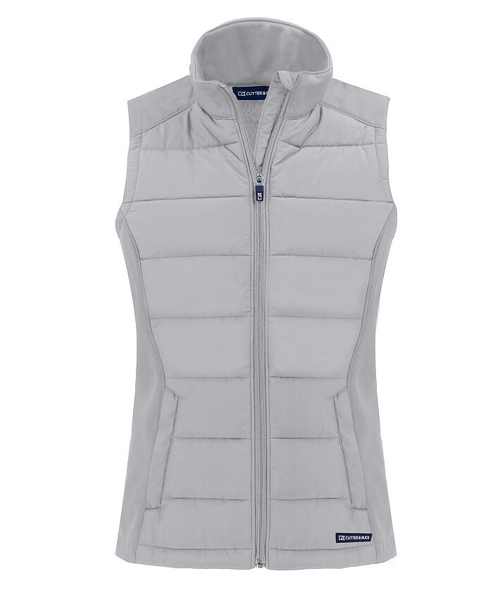 Женский жилет Evoke Hybrid Eco Softshell из переработанного материала с полной молнией Cutter & Buck, серый
Женский жилет Evoke Hybrid Eco Softshell из переработанного материала с полной молнией Cutter & Buck, серый