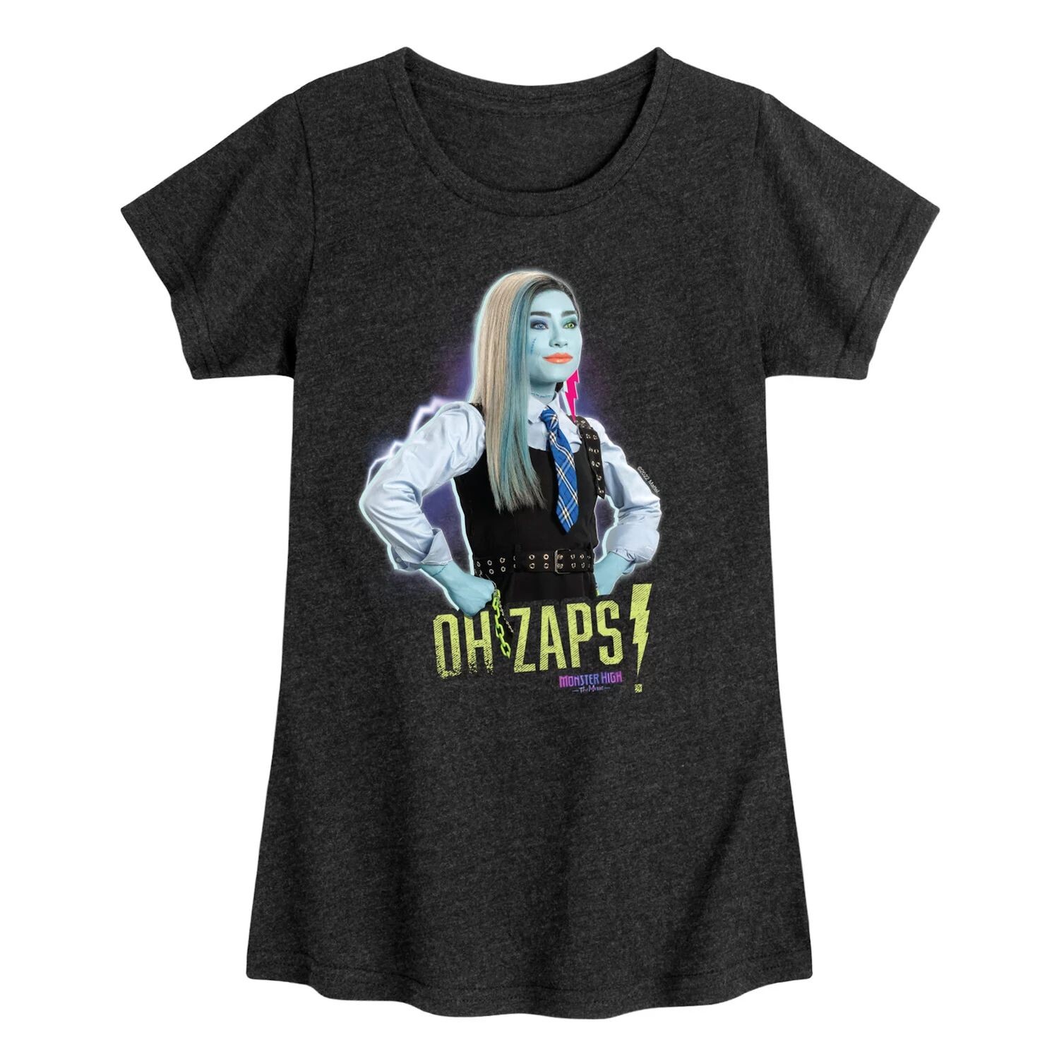 Девочки 7–16 лет Monster High: фильм «Oh Zaps!» Футболка с графическим рисунком Licensed Character
Девочки 7–16 лет Monster High: фильм «Oh Zaps!» Футболка с графическим рисунком Licensed Character