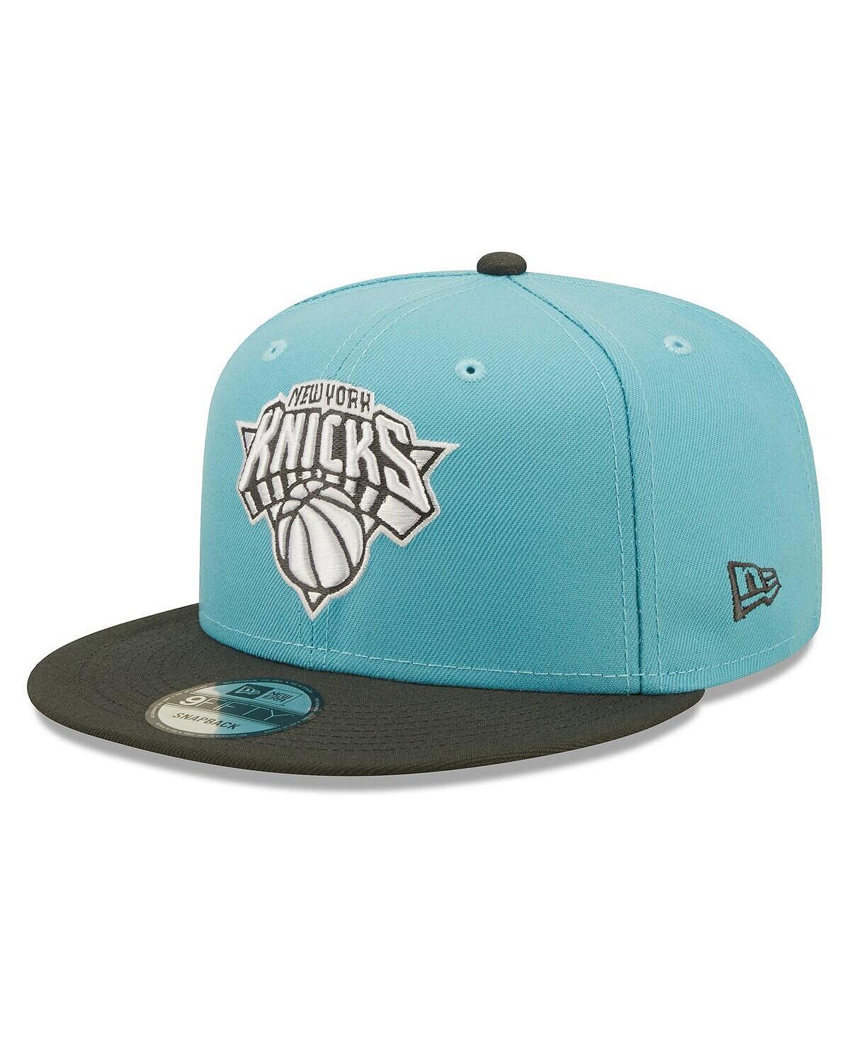 Мужская бирюзово-угольная двухцветная бейсболка New York Knicks Snapback 9FIFTY New Era
Мужская бирюзово-угольная двухцветная бейсболка New York Knicks Snapback 9FIFTY New Era