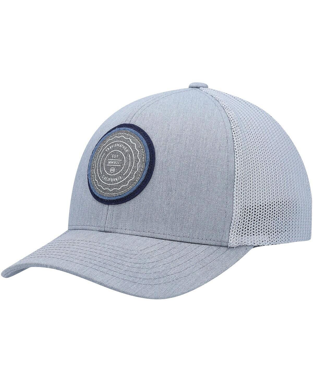 Мужская серая кепка The Patch Trucker Snapback с меланжевым отливом Travis Mathew
Мужская серая кепка The Patch Trucker Snapback с меланжевым отливом Travis Mathew