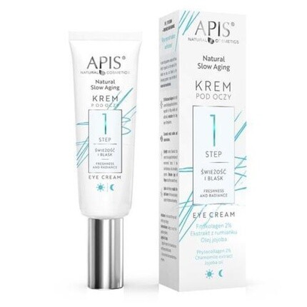 APIS Natural Slow Aging крем для глаз «Свежесть и сияние», шаг 1, 15 мл Apis Professional
APIS Natural Slow Aging крем для глаз «Свежесть и сияние», шаг 1, 15 мл Apis Professional