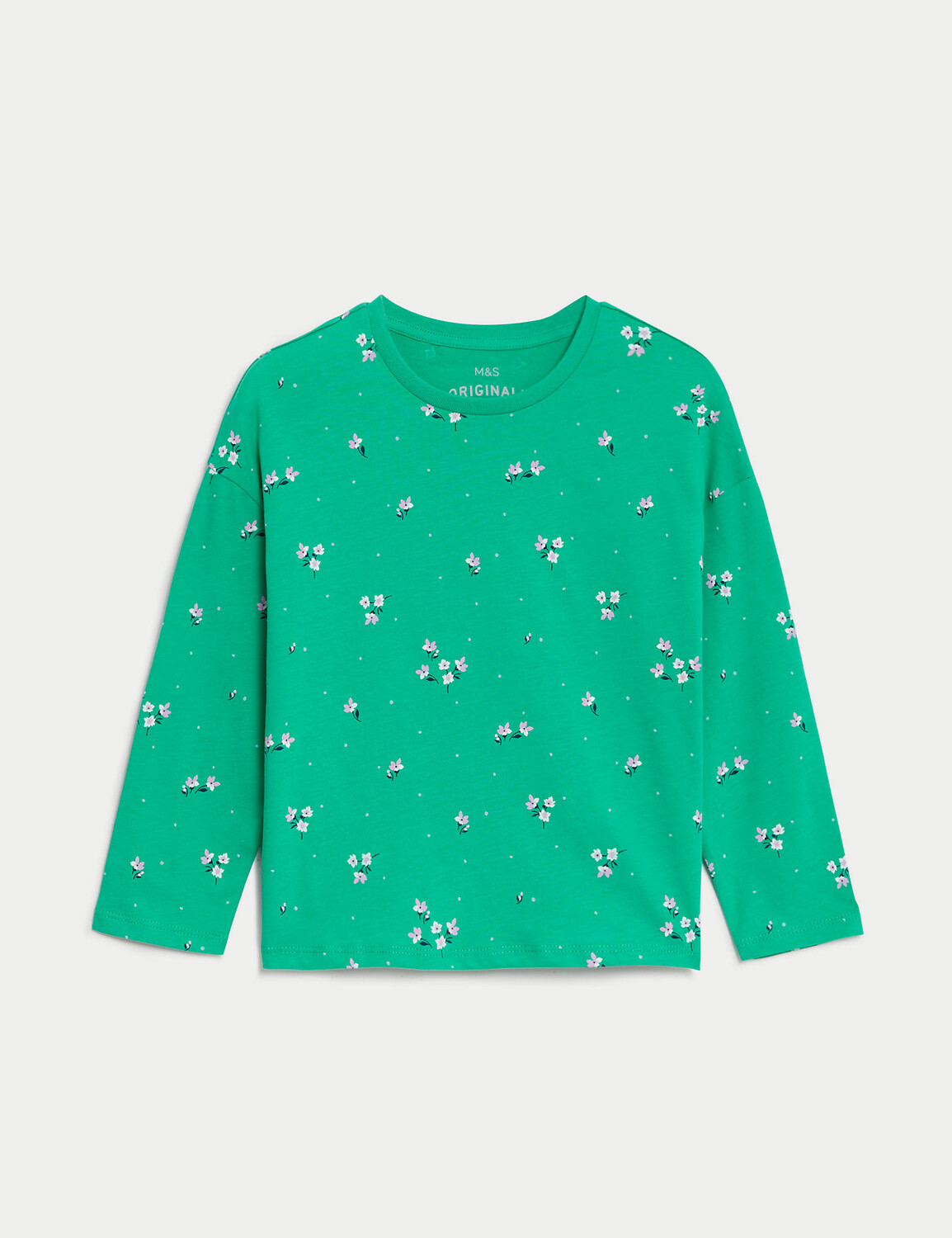Топ из чистого хлопка с ярким цветочным принтом (2–8 лет) Marks & Spencer, зеленый микс
Топ из чистого хлопка с ярким цветочным принтом (2–8 лет) Marks & Spencer, зеленый микс