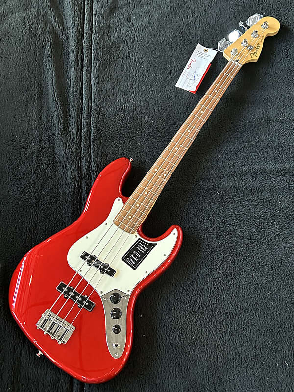 Басс гитара Fender Player Jazz Bass 2023 - Pau Ferro Candy Apple Red #MX23069745 9 lbs 1.7 oz
Басс гитара Fender Player Jazz Bass 2023 - Pau Ferro Candy Apple Red #MX23069745 9 lbs 1.7 oz