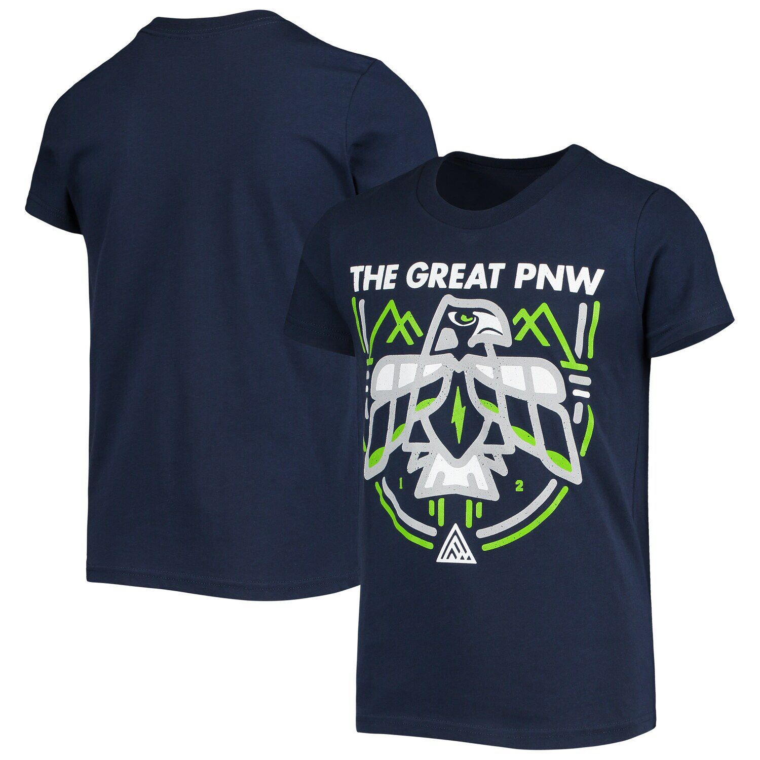 Молодежная футболка THE GREAT PNW College Navy Seattle Seahawks Hawk Unbranded
Молодежная футболка THE GREAT PNW College Navy Seattle Seahawks Hawk Unbranded