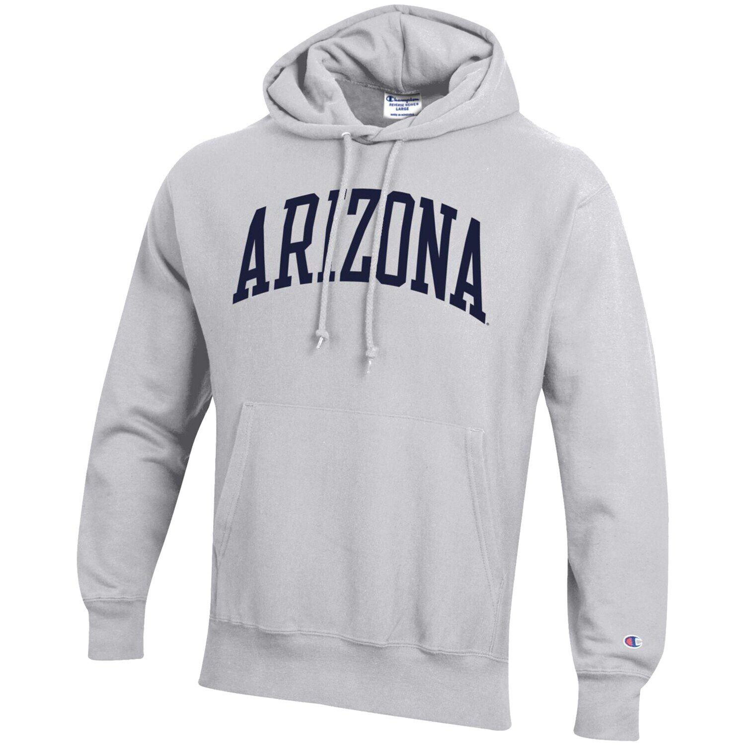Мужской пуловер с капюшоном из верескового серого цвета Arizona Wildcats Team Arch обратного переплетения Champion, Серый
Мужской пуловер с капюшоном из верескового серого цвета Arizona Wildcats Team Arch обратного переплетения Champion, Серый