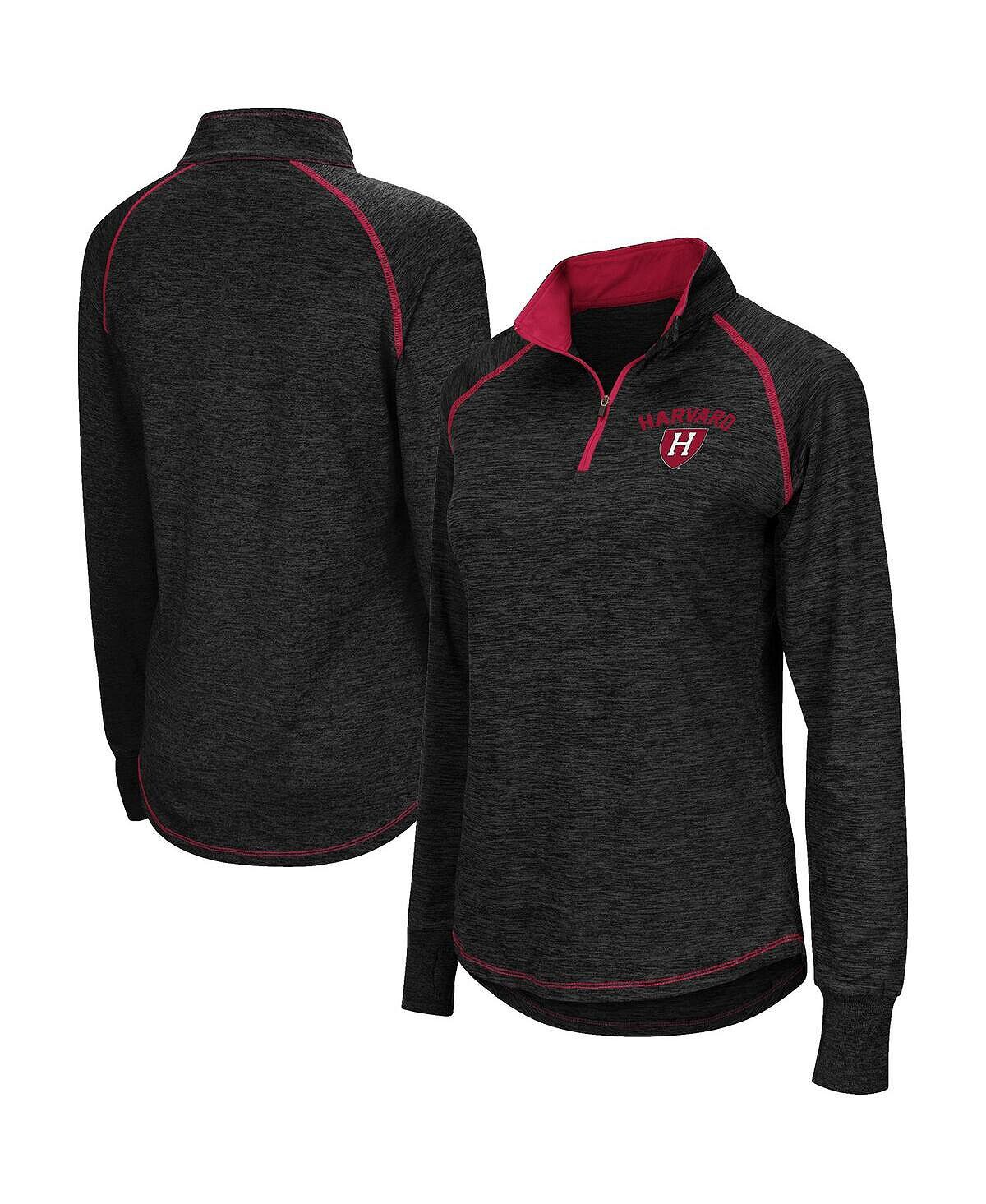 Женская черная куртка Harvard Crimson Bikram Raglan с молнией четверть четверти Colosseum, черный
Женская черная куртка Harvard Crimson Bikram Raglan с молнией четверть четверти Colosseum, черный