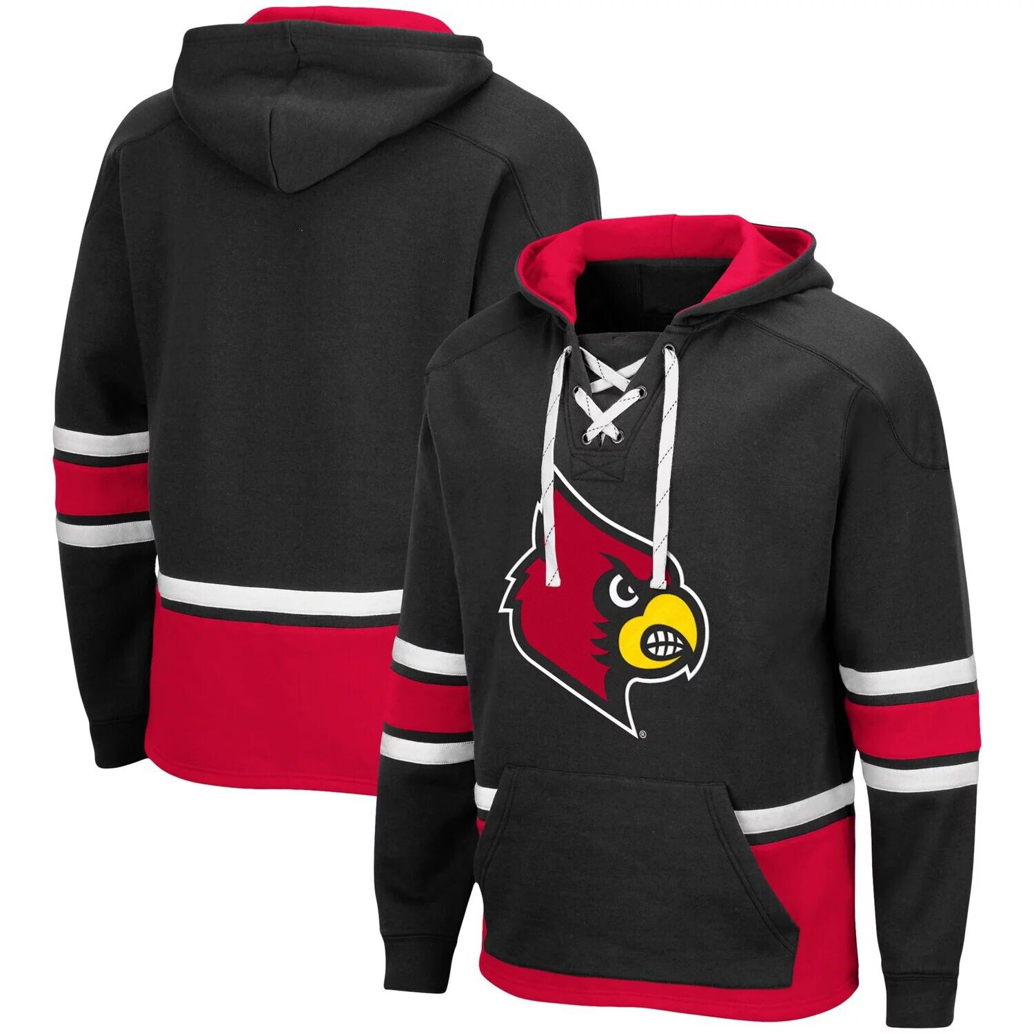 Мужской черный пуловер с капюшоном Louisville Cardinals на шнуровке 3.0 Colosseum
Мужской черный пуловер с капюшоном Louisville Cardinals на шнуровке 3.0 Colosseum