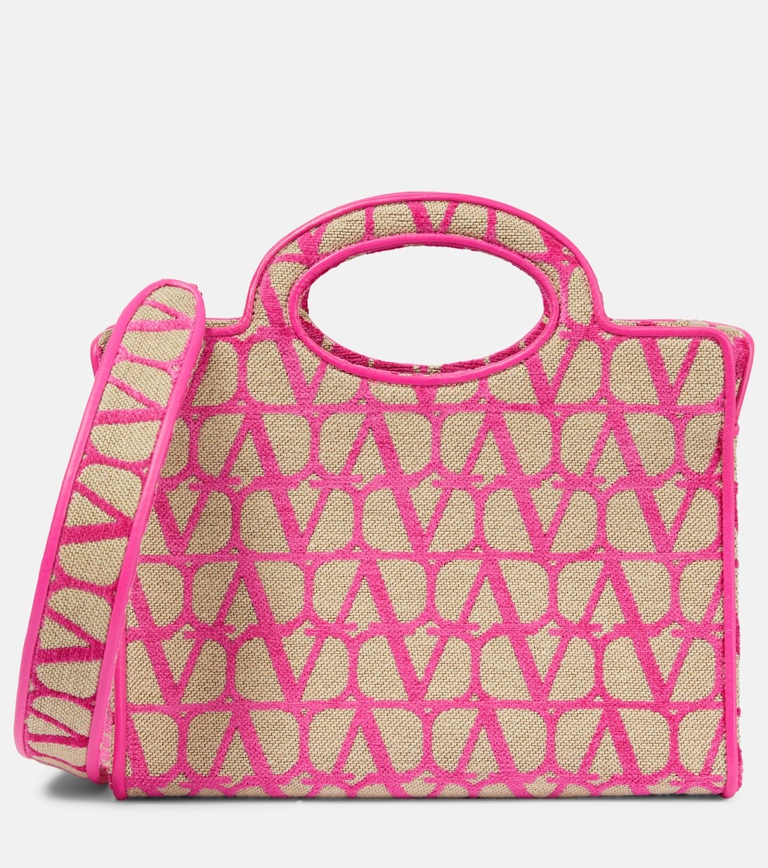 Маленькая сумка-тоут La Troisième Toile Iconographe Valentino Garavani, розовый
Маленькая сумка-тоут La Troisième Toile Iconographe Valentino Garavani, розовый