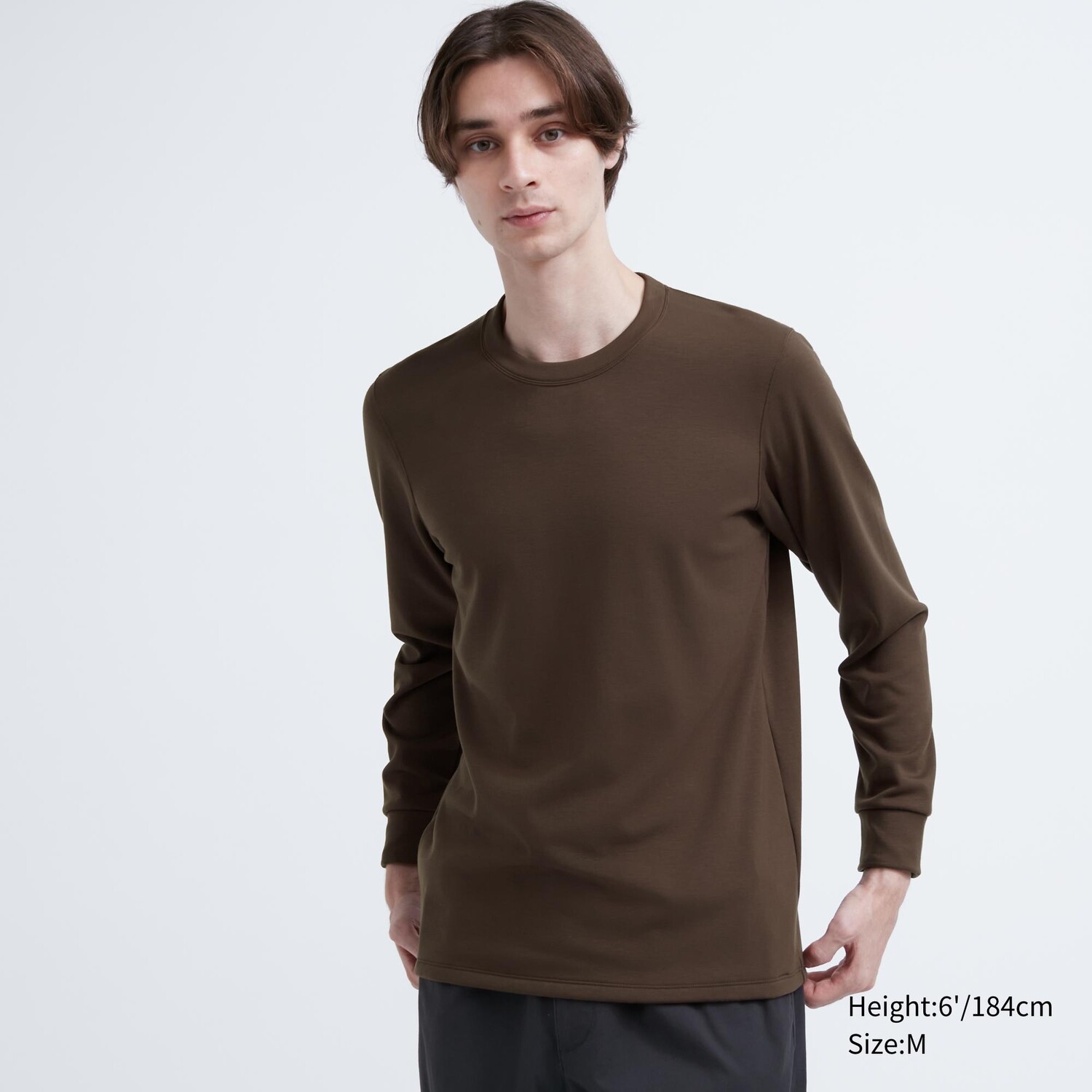 HEATTECH Ультра теплая термотопка с круглым вырезом и длинными рукавами Uniqlo, темно коричневый
HEATTECH Ультра теплая термотопка с круглым вырезом и длинными рукавами Uniqlo, темно коричневый