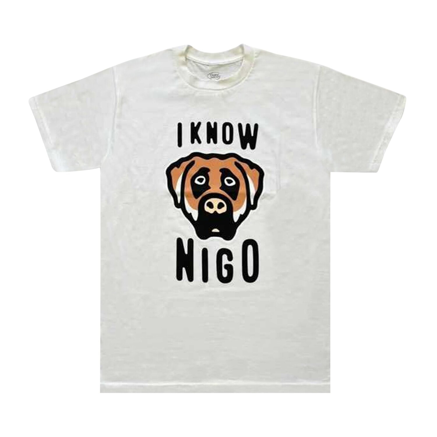 Футболка с головой собаки I Know Nigo (всплывающее окно в Нью-Йорке), цвет Белый
Футболка с головой собаки I Know Nigo (всплывающее окно в Нью-Йорке), цвет Белый