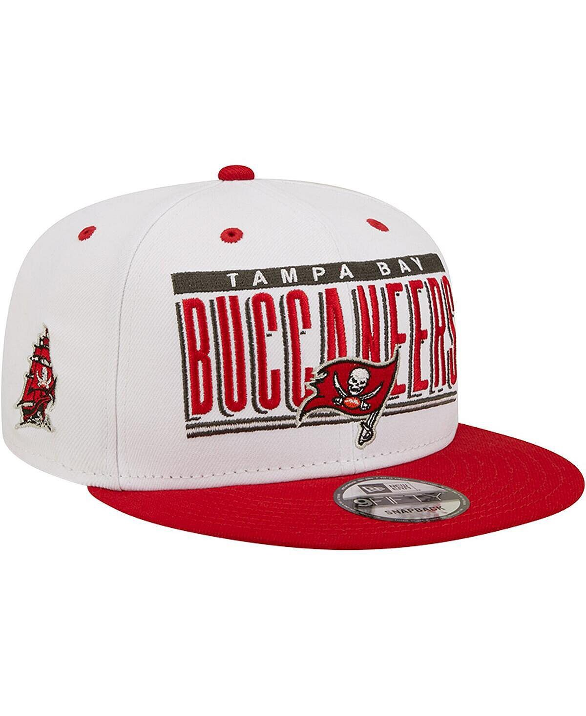 Мужская бело-красная бейсболка Tampa Bay Buccaneers Retro Title 9Fifty Snapback New Era
Мужская бело-красная бейсболка Tampa Bay Buccaneers Retro Title 9Fifty Snapback New Era