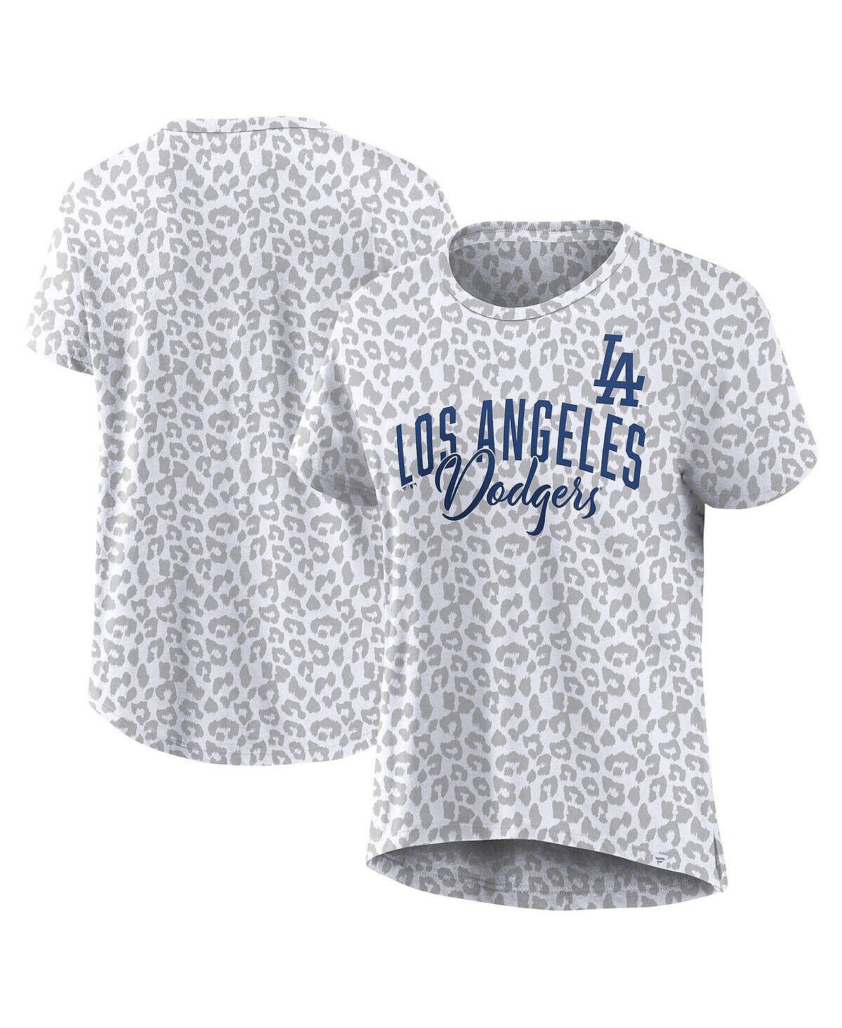 Женская белая футболка с логотипом Los Angeles Dodgers Bat Fanatics, белый
Женская белая футболка с логотипом Los Angeles Dodgers Bat Fanatics, белый