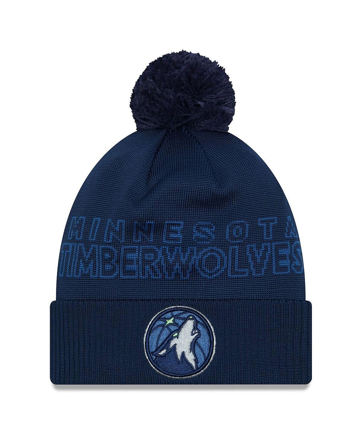 Мужская темно-синяя вязаная шапка с манжетами и помпоном Minnesota Timberwolves 2023 NBA Draft New Era
Мужская темно-синяя вязаная шапка с манжетами и помпоном Minnesota Timberwolves 2023 NBA Draft New Era