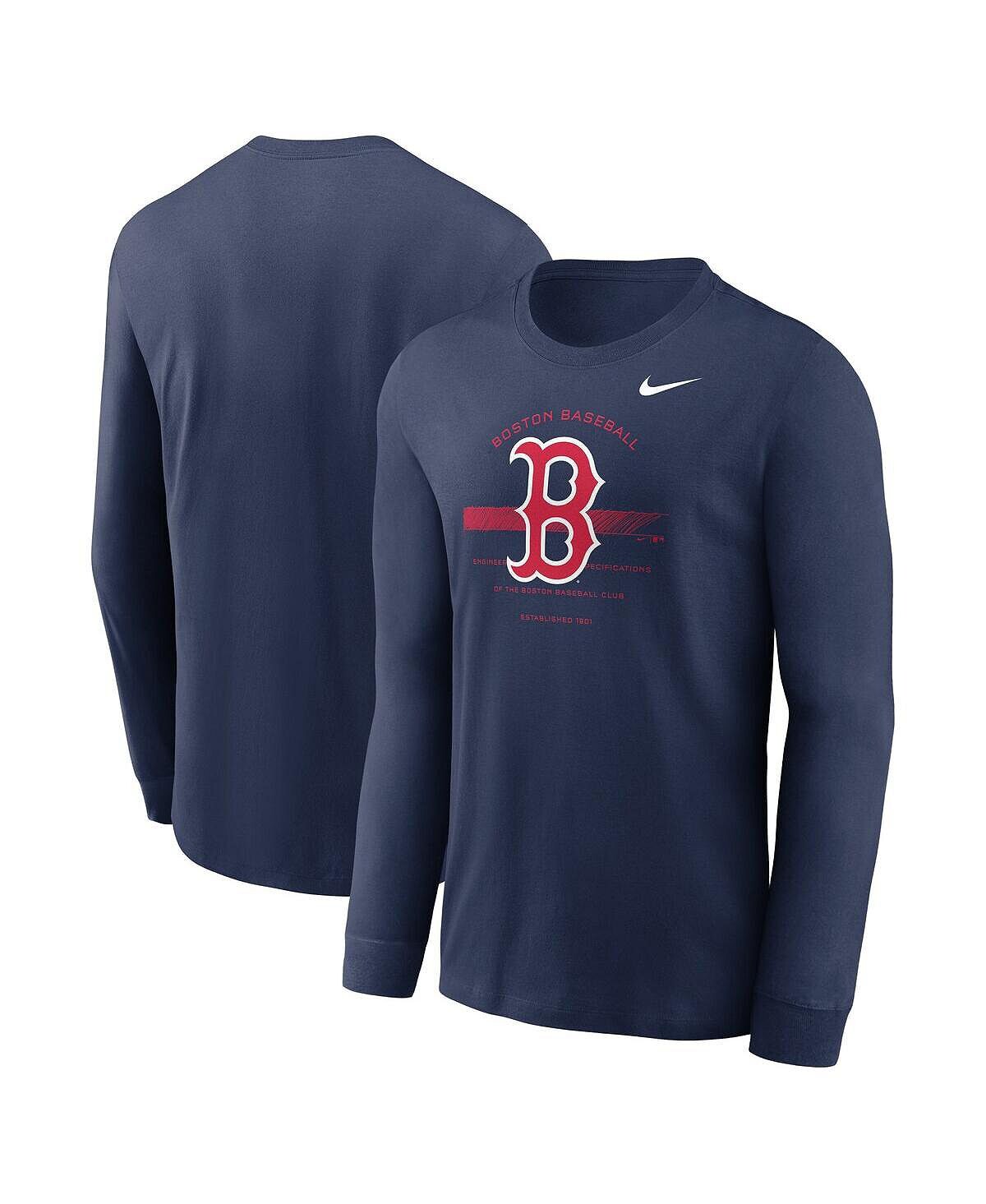 Мужская темно-синяя футболка Boston Red Sox Over Arch Performance с длинным рукавом Nike
Мужская темно-синяя футболка Boston Red Sox Over Arch Performance с длинным рукавом Nike