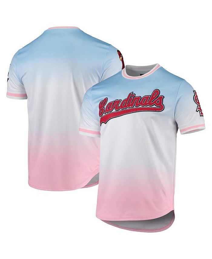 Мужская синяя и розовая футболка St. Louis Cardinals с эффектом омбре Pro Standard, синий
Мужская синяя и розовая футболка St. Louis Cardinals с эффектом омбре Pro Standard, синий