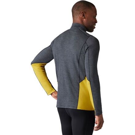 Топ Merino Sport 150 с длинным рукавом и молнией 1/4 – мужской Smartwool, цвет Charcoal Heather/Golden Olive
Топ Merino Sport 150 с длинным рукавом и молнией 1/4 – мужской Smartwool, цвет Charcoal Heather/Golden Olive