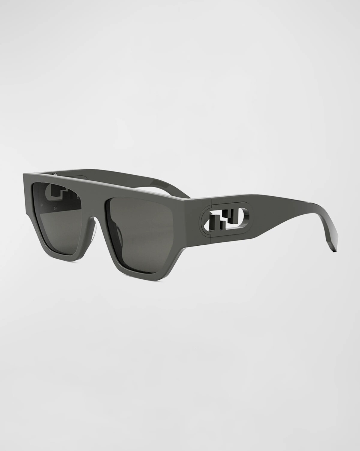 Мужские нейлоновые прямоугольные солнцезащитные очки O'Lock Fendi, цвет Grey Smoke
Мужские нейлоновые прямоугольные солнцезащитные очки O'Lock Fendi, цвет Grey Smoke