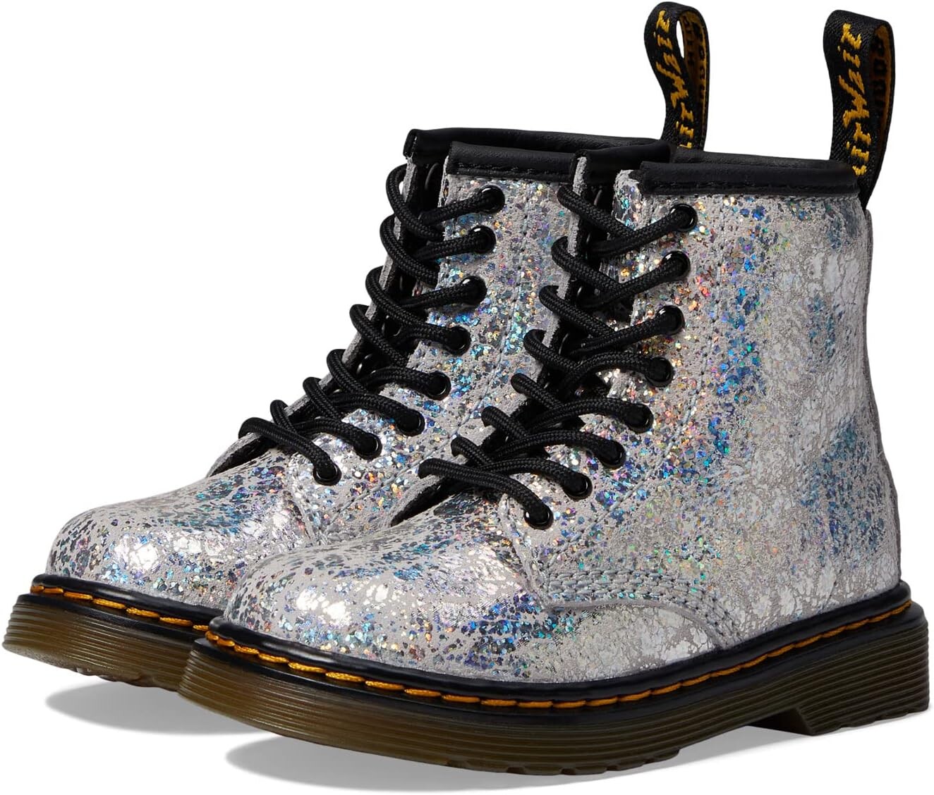 Ботинки на шнуровке 1460 Lace Up Fashion Boot Dr. Martens, цвет Grey Disco Crinkle
Ботинки на шнуровке 1460 Lace Up Fashion Boot Dr. Martens, цвет Grey Disco Crinkle
