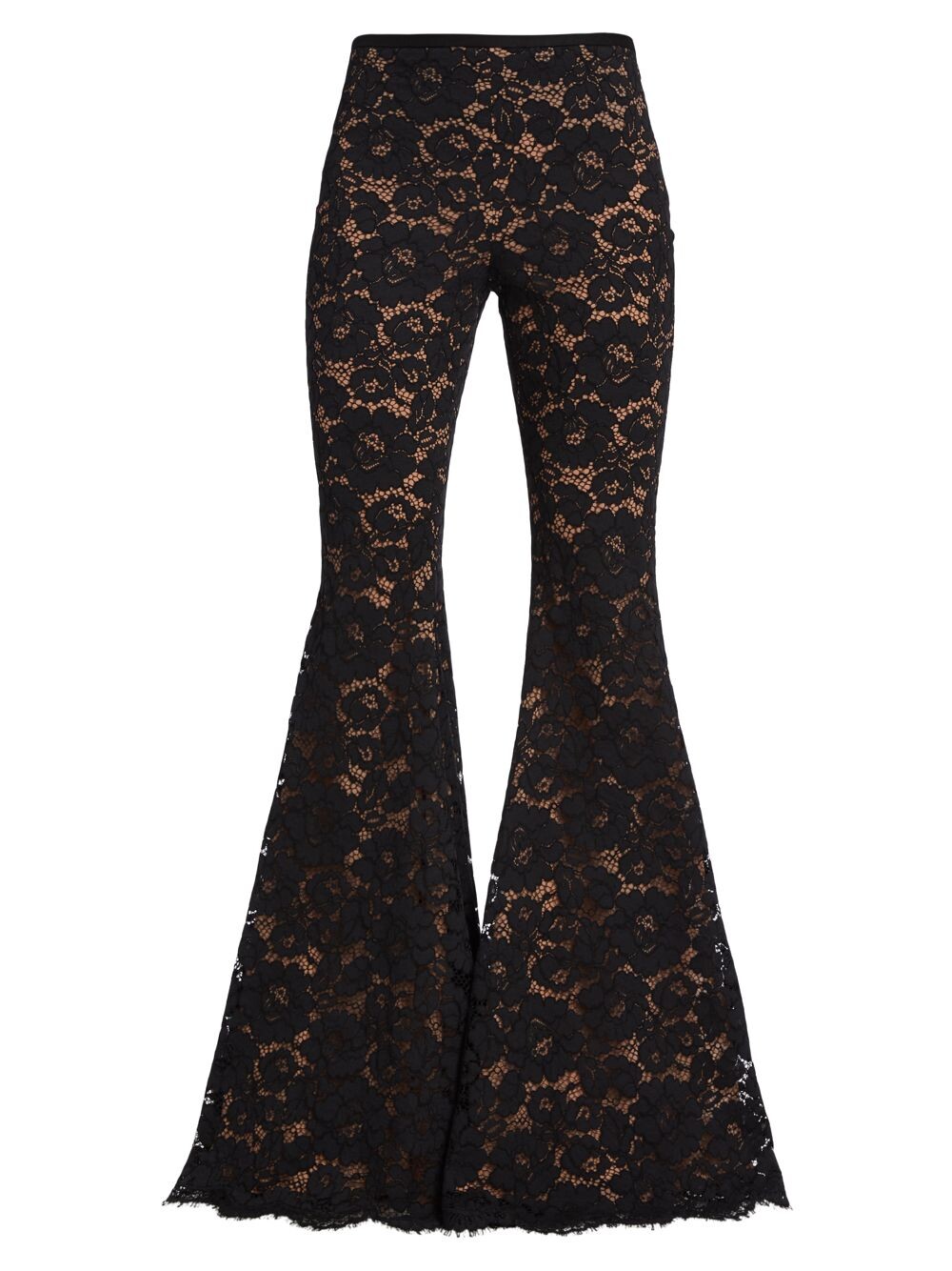 Кружевные расклешенные брюки с цветочным принтом Joplin Michael Kors Collection, черный
Кружевные расклешенные брюки с цветочным принтом Joplin Michael Kors Collection, черный
