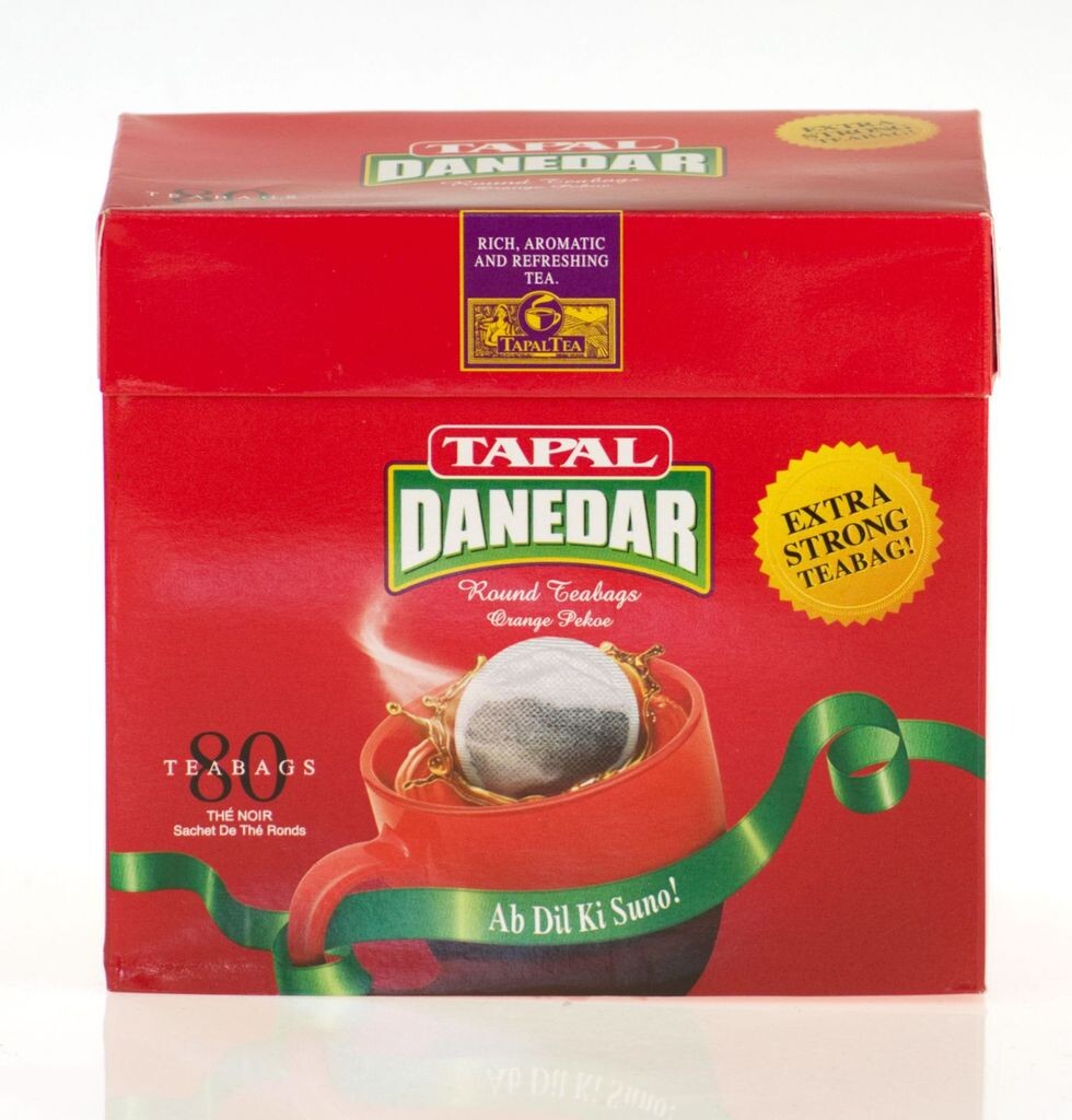 Черный чай Tapal Danedar в пакетиках разных размеров, вес продукта: 80 пакетиков.
Черный чай Tapal Danedar в пакетиках разных размеров, вес продукта: 80 пакетиков.