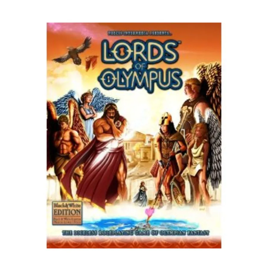 Lords of Olympus (Black & White Edition), Roleplaying Games (Politically Incorrect Games/Precis Intermedia), мягкая обложка
Lords of Olympus (Black & White Edition), Roleplaying Games (Politically Incorrect Games/Precis Intermedia), мягкая обложка