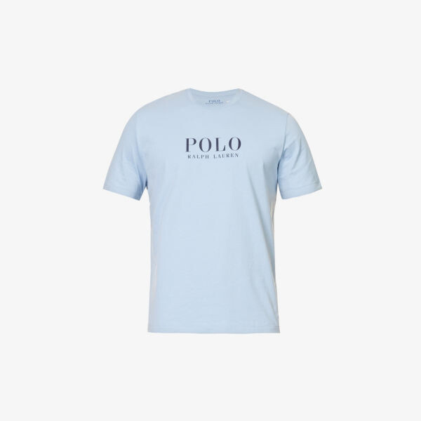 Футболка из хлопкового джерси с круглым вырезом и логотипом Polo Ralph Lauren, синий
Футболка из хлопкового джерси с круглым вырезом и логотипом Polo Ralph Lauren, синий