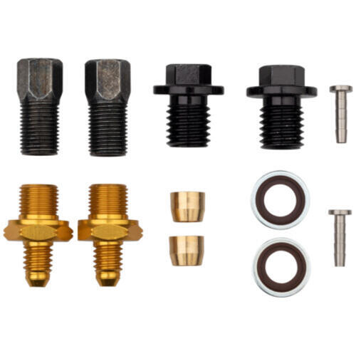 Комплект гидравлических адаптеров Jagwire Pro Quick-Fit Adapter-Shimano Dura Ace, красочный / красочный / красочный
Комплект гидравлических адаптеров Jagwire Pro Quick-Fit Adapter-Shimano Dura Ace, красочный / красочный / красочный