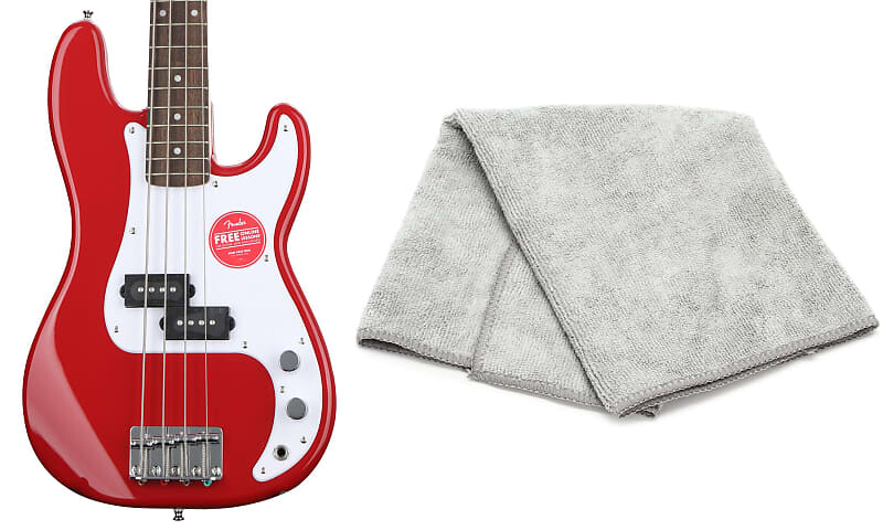 Squier Mini Precision Bass Electric Bass - Dakota Red с Laurel Fingerboard Bundle с Fender Factory Ткань для полировки из микрофибры Squier + Fender 0370127554=1 0990523000=1
Squier Mini Precision Bass Electric Bass - Dakota Red с Laurel Fingerboard Bundle с Fender Factory Ткань для полировки из микрофибры Squier + Fender 0370127554=1 0990523000=1