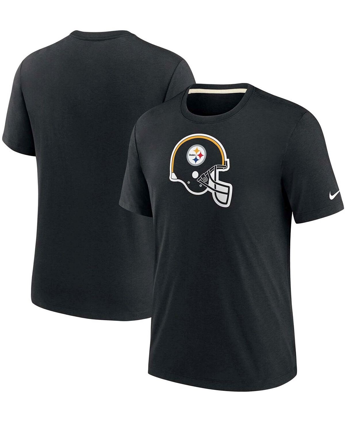 Мужская черная футболка pittsburgh steelers historic impact tri-blend Nike, черный
Мужская черная футболка pittsburgh steelers historic impact tri-blend Nike, черный