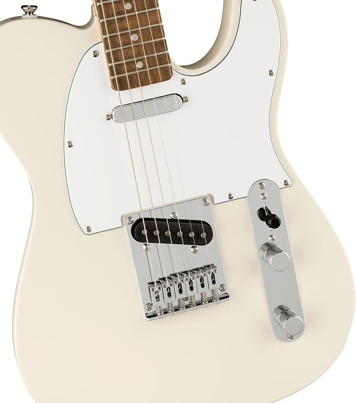 Электрогитара Squier Affinity Series Telecaster Laurel Fingerboard, белая накладка, олимпийский белый
Электрогитара Squier Affinity Series Telecaster Laurel Fingerboard, белая накладка, олимпийский белый