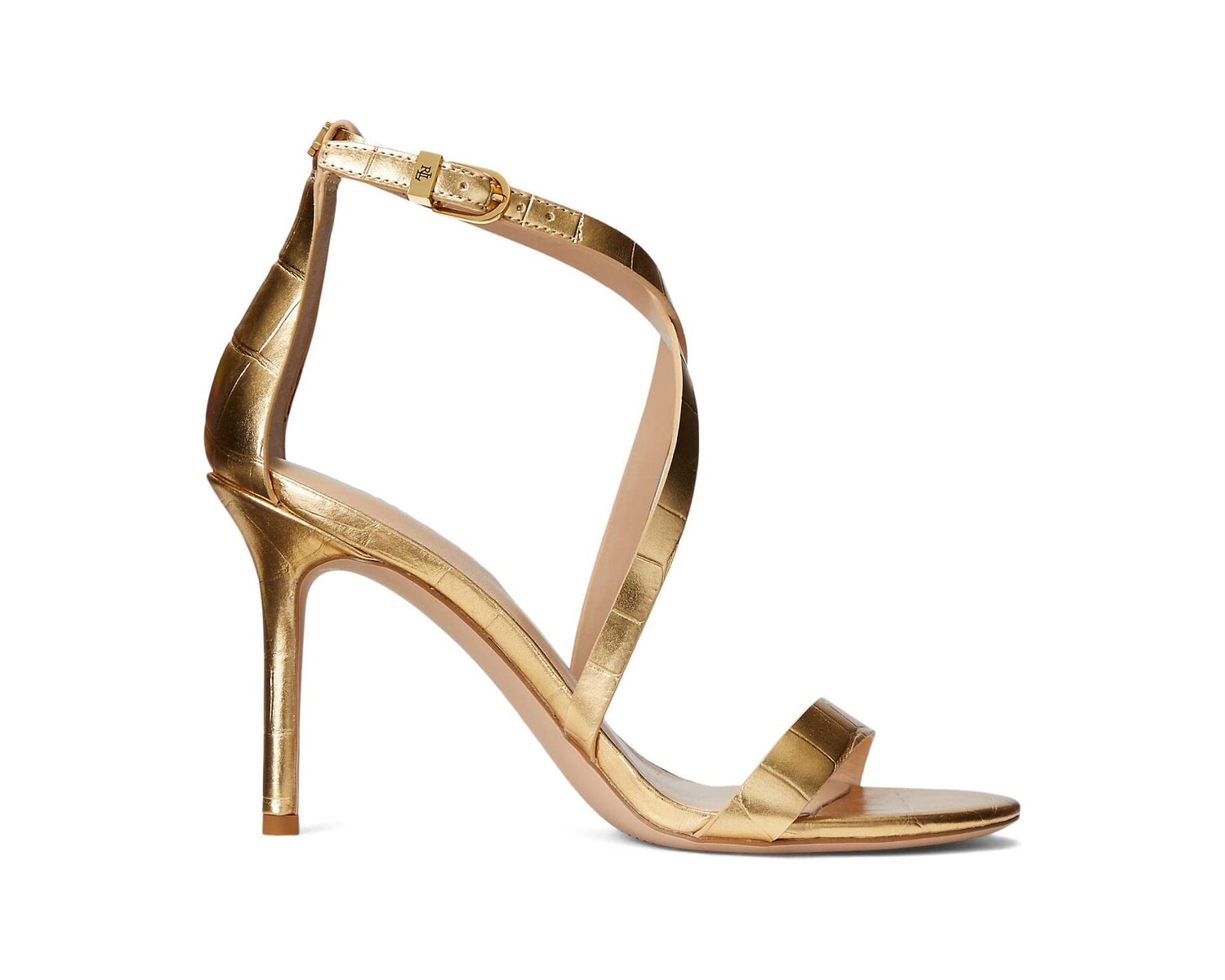 Туфли на каблуках Gabriele Heel Sandal LAUREN Ralph Lauren, современное золото
Туфли на каблуках Gabriele Heel Sandal LAUREN Ralph Lauren, современное золото