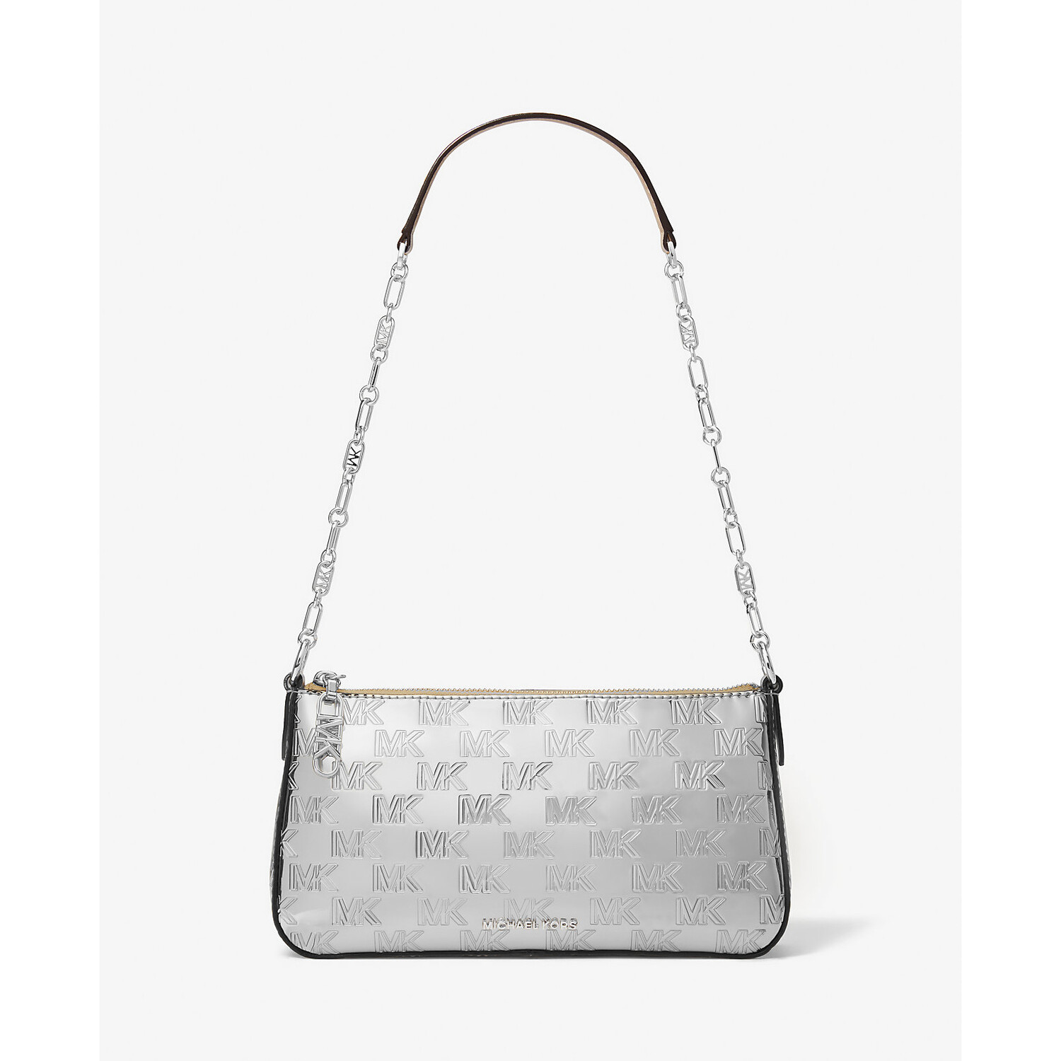 Сумка Michael Michael Kors Empire Medium Patent Chain-Link Pochette, серебристый
Сумка Michael Michael Kors Empire Medium Patent Chain-Link Pochette, серебристый