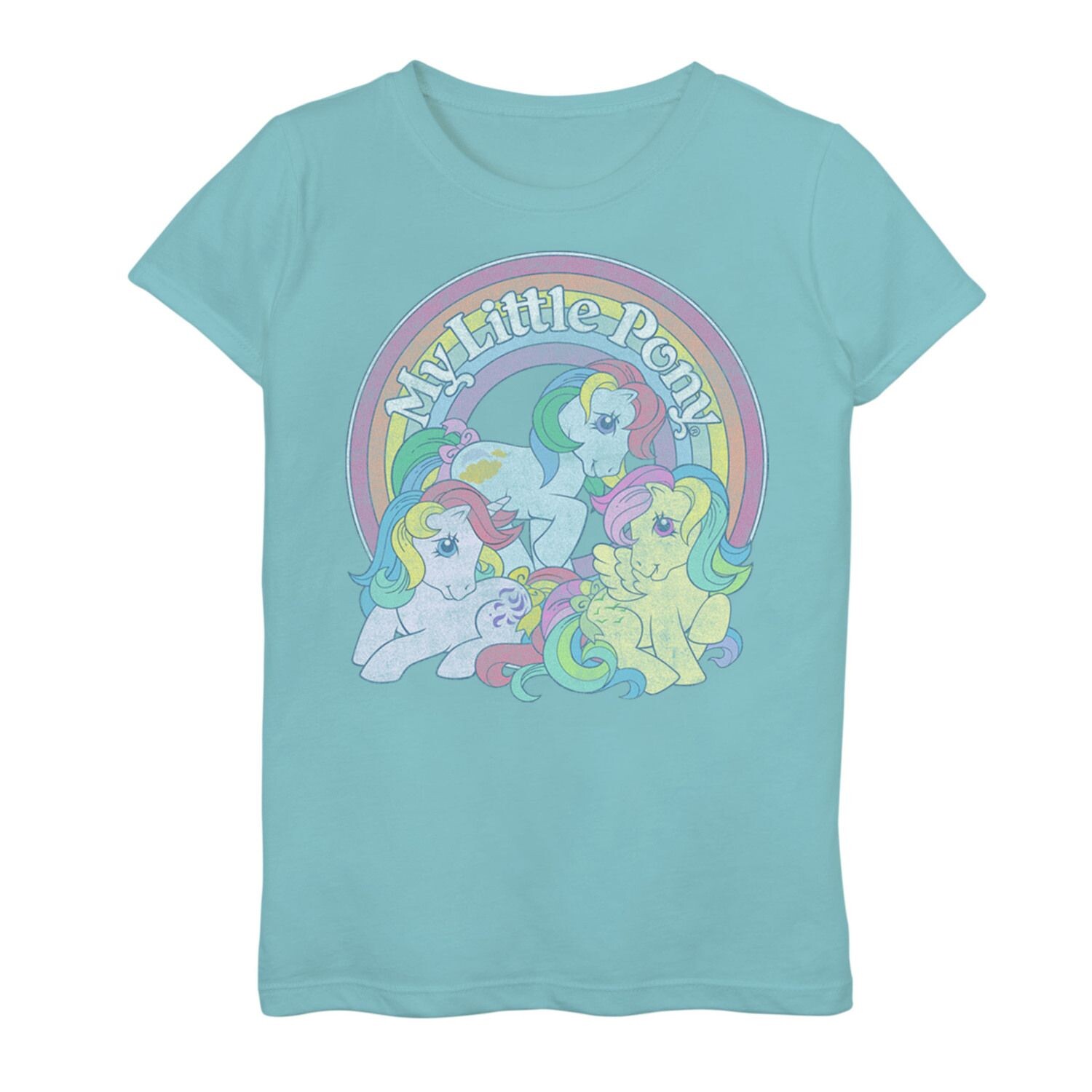 Футболка с радужным рисунком для девочек 7–16 лет My Little Pony, групповая фотография Licensed Character
Футболка с радужным рисунком для девочек 7–16 лет My Little Pony, групповая фотография Licensed Character