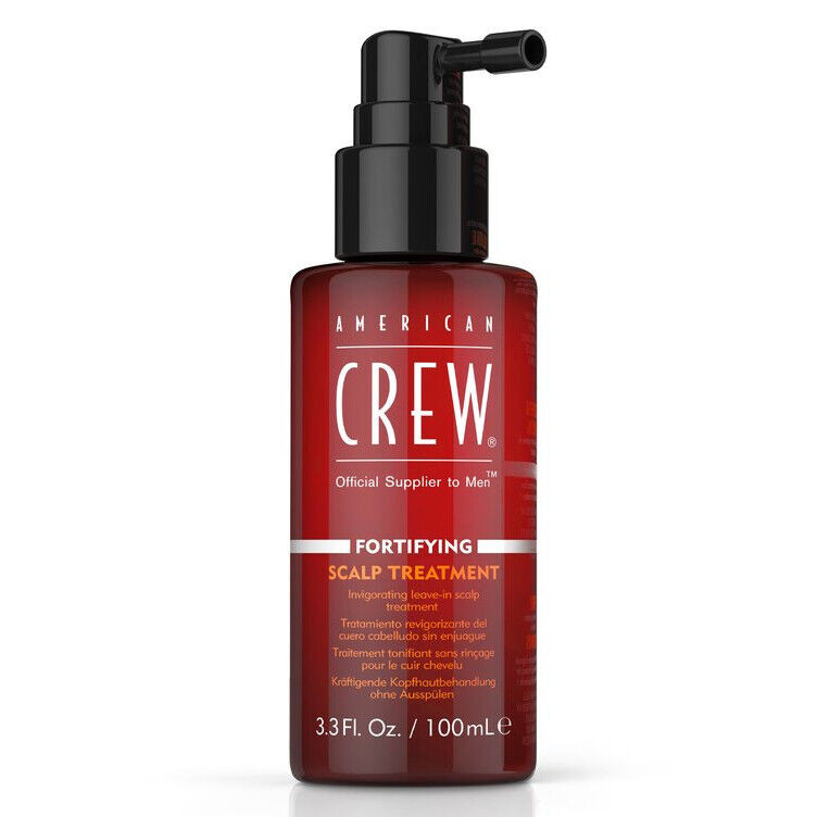 American Crew Fortifying Scalp Treatment укрепляющее средство против выпадения волос, 100 мл
American Crew Fortifying Scalp Treatment укрепляющее средство против выпадения волос, 100 мл