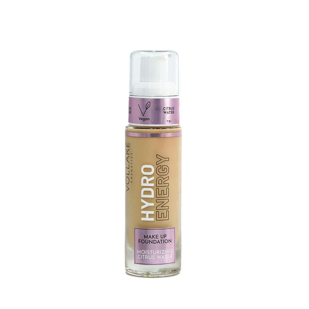Vollare Hydro Energy Make Up Foundation увлажняющая и бодрящая тональная основа для лица 04 Juicy Orange 30мл
Vollare Hydro Energy Make Up Foundation увлажняющая и бодрящая тональная основа для лица 04 Juicy Orange 30мл