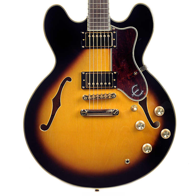 Epiphone Sheraton-II Pro Vintage Sunburst GH с ProBuckers и Coil-Tap Sheraton-II Pro Vintage GH w/ProBuckers & Coil-Tap
Epiphone Sheraton-II Pro Vintage Sunburst GH с ProBuckers и Coil-Tap Sheraton-II Pro Vintage GH w/ProBuckers & Coil-Tap