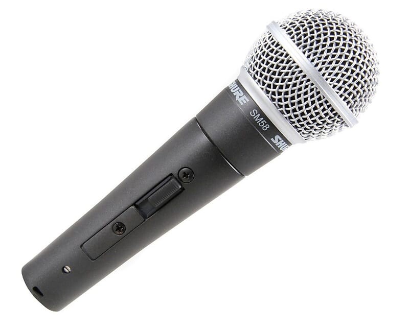Кардиоидный динамический вокальный микрофон Shure SM58S Handheld Cardioid Dynamic Microphone with On / Off Switch
Кардиоидный динамический вокальный микрофон Shure SM58S Handheld Cardioid Dynamic Microphone with On / Off Switch