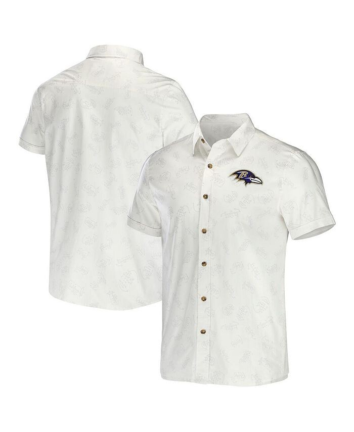 Мужская тканая футболка на пуговицах из коллекции NFL x Darius Rucker от White Baltimore Ravens Fanatics, белый
Мужская тканая футболка на пуговицах из коллекции NFL x Darius Rucker от White Baltimore Ravens Fanatics, белый