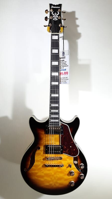 Электрогитара Ibanez AM93-AYS Electric Semi Hollow Guitar Antique Yellow Sunburst
Электрогитара Ibanez AM93-AYS Electric Semi Hollow Guitar Antique Yellow Sunburst