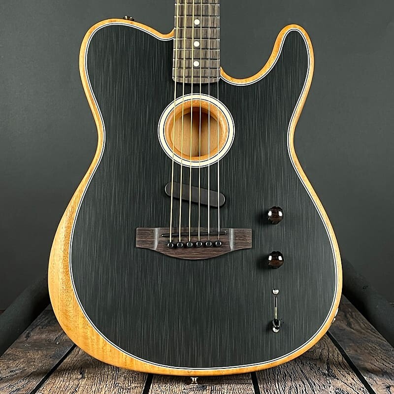 Fender Acoustasonic Player Telecaster, накладка на гриф из палисандра - матовый черный
Fender Acoustasonic Player Telecaster, накладка на гриф из палисандра - матовый черный